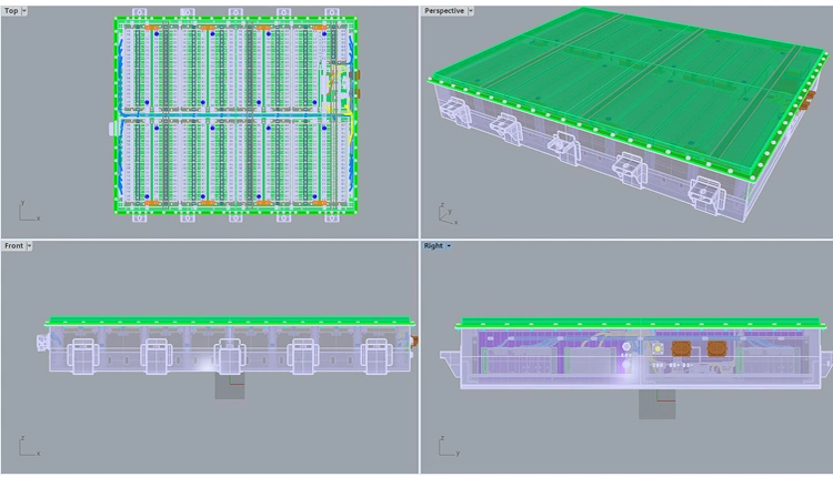 Lithium Ion 144V 400V 30kwh 50kwh Battery Electric Car 75kwh 100kwh EV Power Battery Pack, 360V EV Truck LiFePO4 Battery Pack