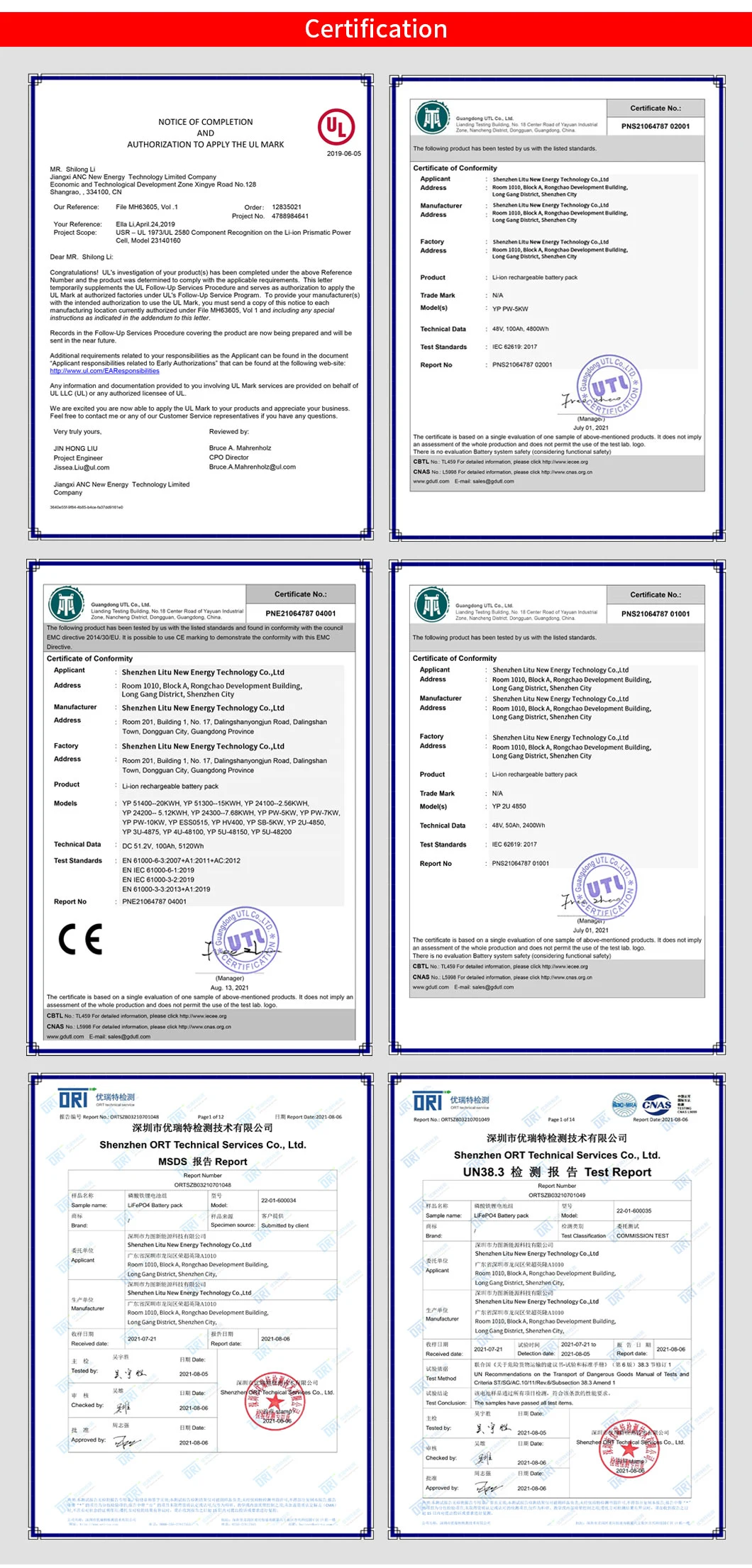 48V 200ah 9.6kw 10kw LiFePO4 Lithium Ion Battery for Home PV Solar Energy Storage System Telecom Tower with Anti Theft and GPS