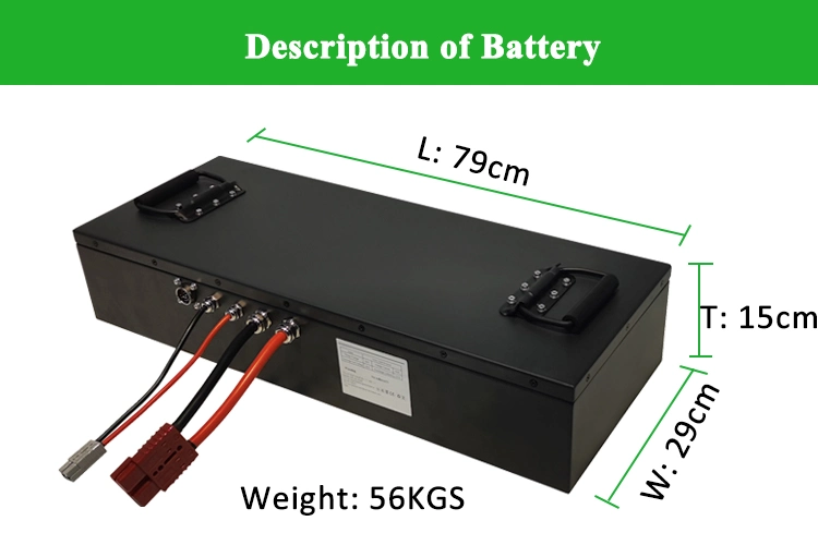 Customized LiFePO4 Electronic Car Battery 96V 72V 100ah Lithium Battery Pack for Low Speed Vehicle