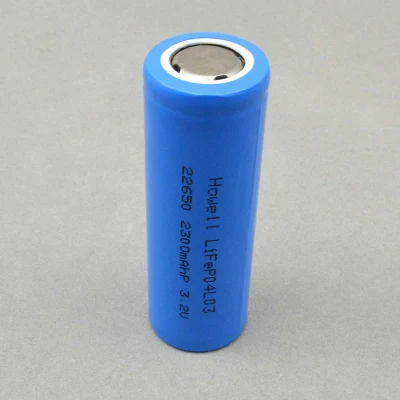 Wiederaufladbare 22650 LiFePO4-Batteriezelle 3,2 V 2300 mAh