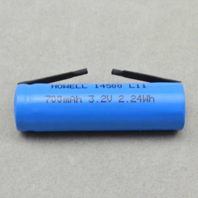 14500 Akku LiFePO4 Zelle 3,2 V 700 mAh für Elektrowerkzeuge