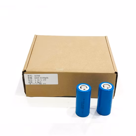 Hochwertige Lithium-Eisenphosphat-Batterie 32700 3,2 V 6000 mAh LiFePO4-Batteriezelle