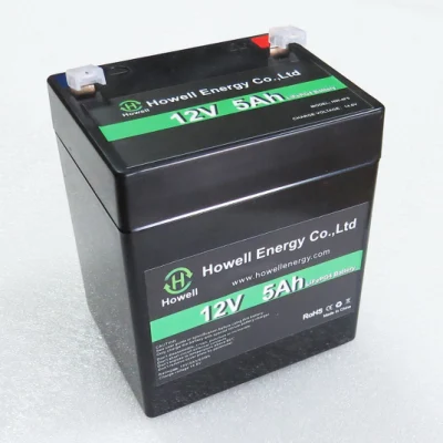 12V 5ah wiederaufladbarer LiFePO4-Lithium-Ionen-Akku