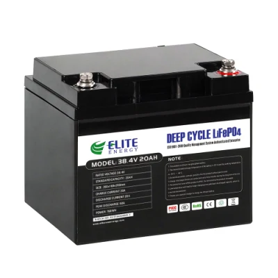 Elite wiederaufladbarer Lithium-Akku, 36 V, 20 Ah, Li-Ion, LiFePO4 18650, 32650, E-Bike-Akku für Golfwagen/Fahrzeuge mit niedriger Geschwindigkeit/Energiespeicher